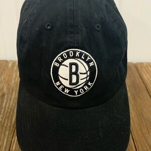 Brooklyn Nets 47 Brand Black Adjustable Hat